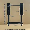 Suporte de Mesa Portátil Acessórios Suporte para Mesa de Jantar Doméstica Pernas de Mesa Simples de Metal Ferro Dobrável Mesa Quadrada Portátil Suporte para Pernas de Mesa