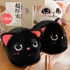 Novas Pantufas de Algodão de Inverno 2025 para Mulheres, Desenho Animado de Gato Duende Fofo com Forro de Lã, Pantufas Quentes com Solado Macio para Uso em Casa e ao Ar Livre