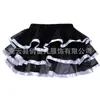 Saia curta de tule de meio comprimento, estilo empregada Lolita, best-seller europeu e americano, saia de bolo bufante com forro vitoriano sexy