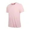 Spandex de Nylon Novo Estilo Seda de Gelo Camiseta Sem Costura Masculina Verão Novo Elástico Manga Curta Secagem Rápida Respirável Top Esportivo