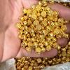 Adornos de Lingote Pequeño Brillante de Aleación Imitación Sólida Estilo Chino Regalo Lingote de Plástico
