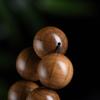 Pulsera de Cuentas Budistas de Seis Capas de Madera Vieja, Tallado en Madera de Dragón, Pulsera de Textura de Seis Capas, Hilo de Cuentas para la Buena Suerte
