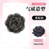 Presilha de Cabelo com Coque Falso, Semelhante ao Estilo de Chen Duling, Pente de Cabelo Floral, Penteado de Coque, Acessório de Cabelo Lateral Atmosférico