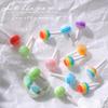 Accesorios para decoración de uñas, piruletas populares en Internet, minicaramelos coloridos, decoración de uñas mixta en 3D, productos terminados