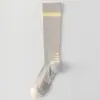 Calcetines de Compresión para Mujer, Fitness Profesional, Running, Yoga, Aeróbicos, Sin Costuras, Absorbentes de Sudor, Transpirables, Calcetines Largos de Compresión para Impulsar Músculos