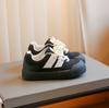 Tênis infantil grande para crianças 2024 outono novo sapatos para meninos e crianças sapatos de skate infantis sola macia antiderrapante sapatos casuais para corrida