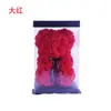 Caixa de Presente Urso de Rosa 25cm Presente de Dia dos Namorados Urso de Rosa Criativo Flor de Pe Urso de Espuma Romântico Flores Frescas Simuladas