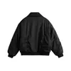 Roupas Vintage 2025 Inverno Tendência Retro Americana Marca Gola Dupla Jaqueta de Algodão Voo para Jovens Homens Quente Gola Reversível Casaco de Algodão