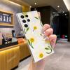 Funda Transparente Popular de Flor Sonriente de Lazada para Teléfono Móvil Galaxya15 Carcasa Blanda S25Edge Venta al por Mayor Transfronteriza S24+