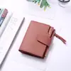 Billetera Corta para Mujer Estilo Coreano Juvenil Vertical con Cremallera Portatarjetas Multifuncional 70% de Descuento Billetera para Monedas Venta al por Mayor Estilo de Lujo Accesible