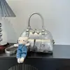 Bolso Cruzado Casual con Textura y Estilo, Bolso de Mano Retro de Moda para Mujer, Nuevo Modelo 2025, Bolso Cuadrado Pequeño de Color Sólido Brillante
