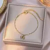 Pulsera Nueva de Moda de Acero de Titanio para Viajeros para Mujer, Joyería de Mano de Lujo Ligero, Pulseras Coreanas de Alta Gama para Parejas, Colección de Pulseras para Mujer
