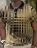 AliExpress Amazon 2026 Verano para Hombre Casual Manga Corta Comercio Exterior Producto Nuevo Camisa POLO Impresión Digital 3D POLO