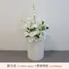 Arreglos Florales, Bolas de Flores, Decoraciones de Columna Romana, Montaje de Escena Floral para la Ceremonia de Entrega de Automóviles de la Tienda 4S