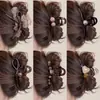 Pinza Grande para Cabello Grueso, Nuevo Modelo 2026, Pinza para el Cabello de Lujo Ligero de Gama Alta, Moño Lleno y Voluminoso, Accesorio para el Cabello de Pinza de Tiburón