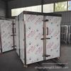 Qian'an Comercial Grande Porta Dupla Pão Cozido no Vapor Sala de Vapor de Aço Inoxidável Carro Fumegante Porta Dupla 72 Placa Fumegante Armário de Arroz