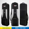 Bolsa de viaje de golf PGM: plegable, con ruedas, apto para equipaje de mano de aerolínea, y viene con una cubierta portátil para bolsa de golf. Directo del fabricante