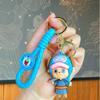 Llavero de Pirata Luffy de Anime Lindo Encanto para Llavero Venta al por Mayor Joyería para Parejas Regalos Muñeco