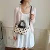 Elegante Bolso Nube de Lunares para Mujer Primavera/Verano 2026 Nuevo Textura Suave y Lisa Bolso de Hombro Cruzado de Hombro Bolso de Mano Pequeño de Moda Versátil