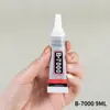 Pegamento B7000 con punta de aguja 15ml para joyería hecha a mano DIY, incrustaciones y adhesivo súper fuerte para unir joyería y pedrería