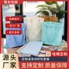 Bolsa de Lona Atacado Lisa DIY Bolsinha Colorida de Compras Ecológica de Algodão Pronta Entrega Estilo Ins Bolsa de Ombro Feminina de Lona