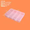 Caja de Plástico Transparente de 12 Compartimentos, Múltiples Especificaciones, para Joyería, Juguetes, Embalaje de Cuentas, Tornillos de Ferretería, Accesorios de Pesca, Caja de Almacenamiento