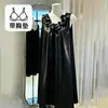 Nueva Camisola Lencera de Satén Brillante Estilo Retro Francés Palacio Linda para Mujer, con Copas en el Pecho, Estilo Princesa de Alta Gama