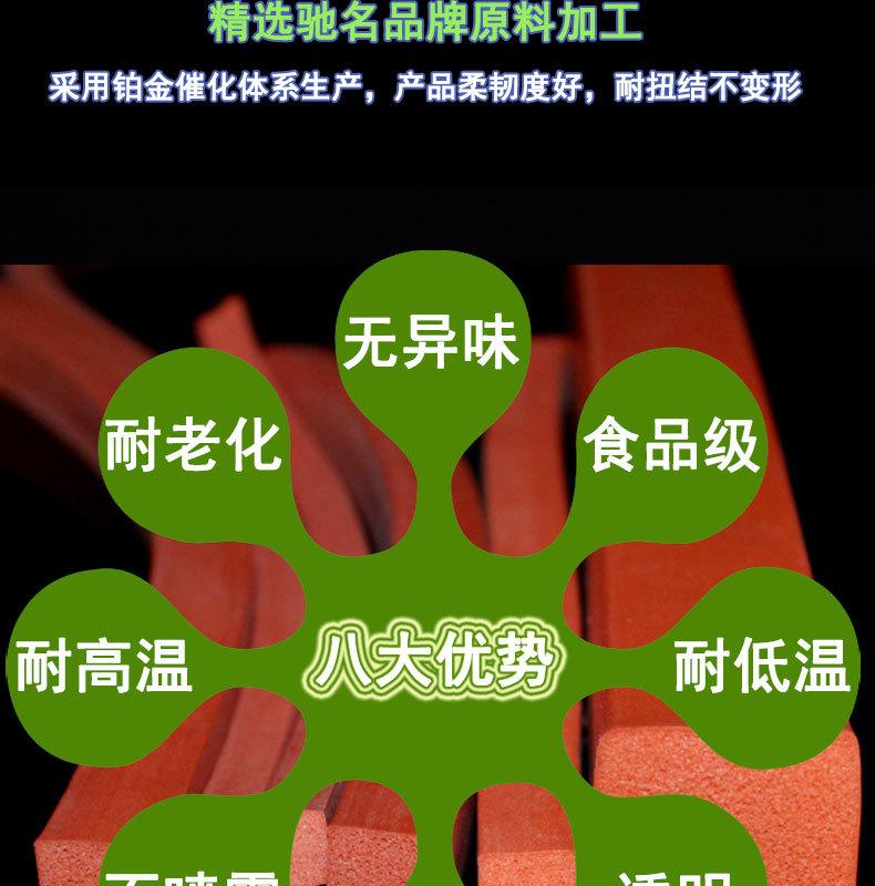 阻燃方形发泡密封条
