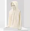 Ropa de Protección Solar Fresca Estilo Montaña para Hombres y Mujeres, Seda de Hielo, Ligera, Pesca al Aire Libre, Absorbente de Humedad, Secado Rápido, Ropa de Protección Solar UV para Verano