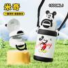 Muñeco Oso Fresa para Niños Taza Térmica de Acero Inoxidable 316 de Alta Apariencia Gran Capacidad Dibujos Animados Barriga Grande Doble Taza para Beber