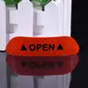 Atacado de fábrica adesivos refletivos para portas adesivos de aviso personalizados adesivos de carroceria aberta adesivos de porta de carro adesivos de carro à vista