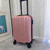 Mala de Viagem com Alça de Carrinho 20 polegadas Cor Sólida Fosca Mala de Mão para Viagem de Negócios com Fechadura Combinada e Rodas Universais, Personalização Transfronteiriça