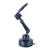 Soporte Magnético para Teléfono Móvil DIY con Ventosa Articulada Adhesiva de Rotación Horizontal, Varilla de Doble Articulación con Junta Tórica, Hoja Magnética