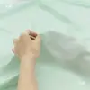 Tela de gasa no transparente falda de verano con caída tela para ropa forro entretela falda de gasa negra blanca tela para manualidades
