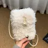 Bolso retro mullido de estilo coreano transfronterizo para mujer, nuevo modelo de verano 2026, bolso de diseño exquisito de nicho, bolso cruzado, bolso para teléfono