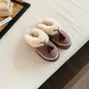 Sandalias de Suela Gruesa Henan Sangpo Klager Zapatillas a Medio Camino con Borla 20704