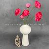 6 Cabezas de Arreglo Floral de Rosa de Té, Materiales Florales para Decoración, Arreglo Floral para Decoración de Fondo de Boda, Flores Artificiales, Ramo de Flores Falsas