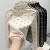 H578 Elegante Camiseta Básica de Cuello Alto Parcial Ajustada con Lazo y Estampado Floral de Manga Larga para Mujer, Directo del Fabricante