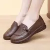 Zapatos Casuales Cómodos Antideslizantes de Fondo Plano Flexible, Punta Redonda Ancha, Estilo Chino Retro, Decoración de Botón de Rana, Mocasines