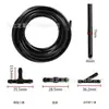Conector de Manguera de Rociado para Coche, Conector de Tres Vías, Conector en Y Directo en Ángulo, Conector de Manguera de Agua, Conector de Manguera de Rociado para Limpiaparabrisas de Coche