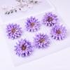 Flor Artificial Agulha de Pinheiro Crisântemo Flor de Seda Cabeça de Flor Falsa diy Material Feito à Mão Decoração de Casa Acessórios Florais para Vestuário de Chapelaria