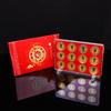 Set de Ornamentos de Moneda Conmemorativa de Oro del Zodiaco de Año Nuevo Caja de Regalo Cien Bendiciones Venta de Seguros Regalo Empresarial Transmisión en Vivo