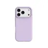 Adequado para iPhone 18 Promax com Furo Grande Capa de Celular Magnética de Silicone Líquido Apple 17 Capa Protetora de Cor Sólida com Sensação de Pele