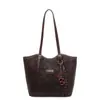 Bolsa de Axila de Grande Capacidade para Mulheres, Moda Primavera 2026, Bolsa de Ombro Simples e Estilosa para o Dia a Dia, Bolsa Tote Casual Estilo Coreano