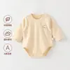 Mameluco de Otoño para Bebé con Mangas Largas y Forro Polar, Ropa de Una Pieza para Recién Nacidos para Otoño e Invierno