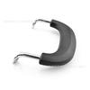 Vaporera universal de acero inoxidable oreja lateral antiquemaduras oreja doble mango accesorios de oreja auxiliar baquelita oreja de plátano fábrica mayoreo