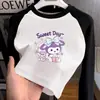 Ropa interior térmica para niñas, cuello redondo, estilo nuevo Otoño/Invierno, camiseta de manga larga con bloques de color para niños, prenda interior versátil para bebé, top de moda