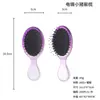 Pente Popular Transfronteiriço com Cerdas de Javali Galvanizadas e Almofada de Ar Mini Portátil Massageador de Couro Cabeludo Pente Compacto Alisador de Cabelo com Bolsa de Ar