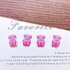 Laço de desenho animado transfronteiriço, urso xadrez, acessórios para nail art, pequenos animais fofos e adoráveis, acessórios de resina para unhas e capa de celular