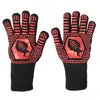 Nuevos guantes de silicona resistentes a altas temperaturas de 500 grados para horno de barbacoa, horno de microondas, protección contra quemaduras a alta temperatura, guantes de aislamiento térmico para soldador